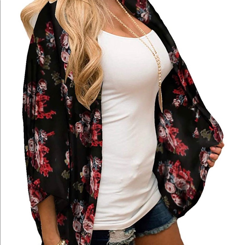 Floral kimono - Picture 3 of 4